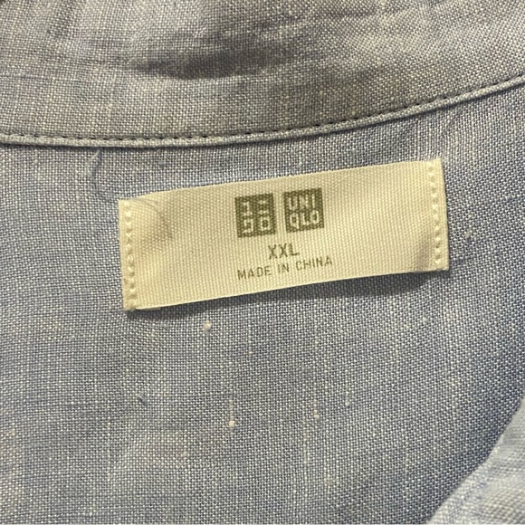 Uniqlo Linen Top - Picture 2 of 3